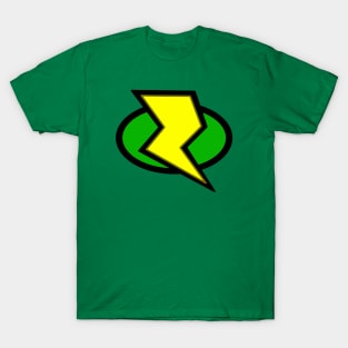 Lightning Bolt Logo - Green T-Shirt